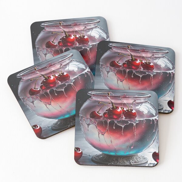 Item preview, Abstract fruits: cherry designed and sold by Talpha.