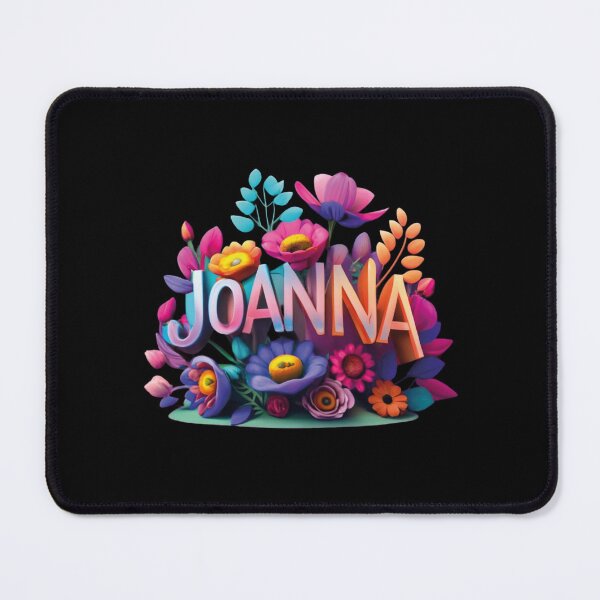 Item preview, Unique colorful floral name Joanna designed and sold by LuckyFamily.