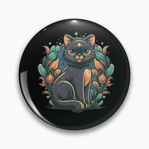 Item preview, Magical Black Cat designed and sold by EdytaGister.