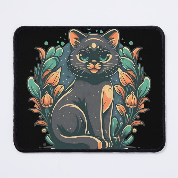 Item preview, Magical Black Cat designed and sold by EdytaGister.