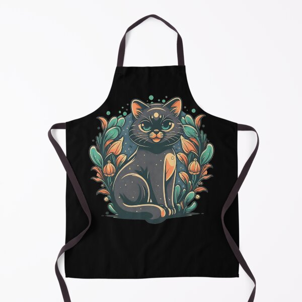 Item preview, Magical Black Cat designed and sold by EdytaGister.