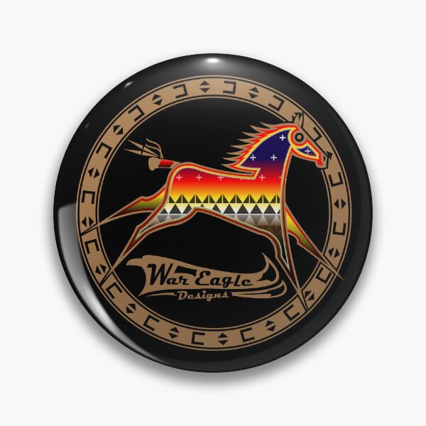 Item preview, Protecting the people Brown Horse designed and sold by MelvinWarEagle.