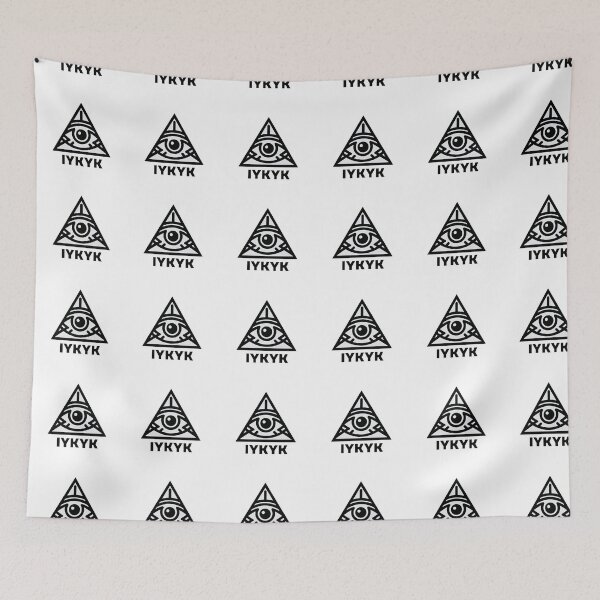 Item preview, IYKYK All Seeing Eye designed and sold by gemneye.