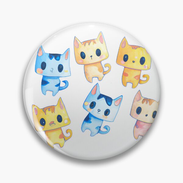 Item preview, Cute watercolor cats designed and sold by Hexan.