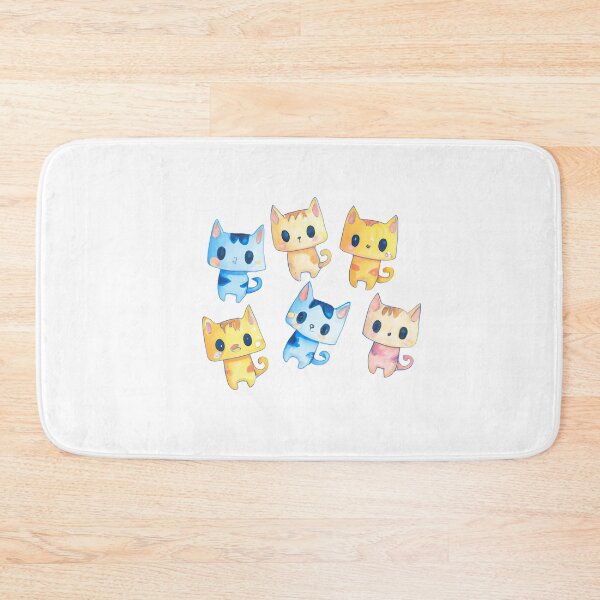 Item preview, Cute watercolor cats designed and sold by Hexan.