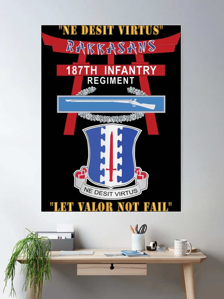 志願民兵団/Volunteer Militia エラー　Misprint Army - 187th Infantry Regiment - Torii, Rakkasans, Let Valor