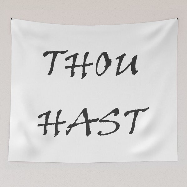 Item preview, Thou Hast  designed and sold by GrudleBay.
