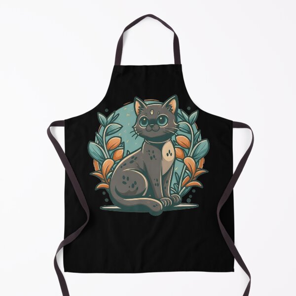 Item preview, Magical Black Cat designed and sold by EdytaGister.