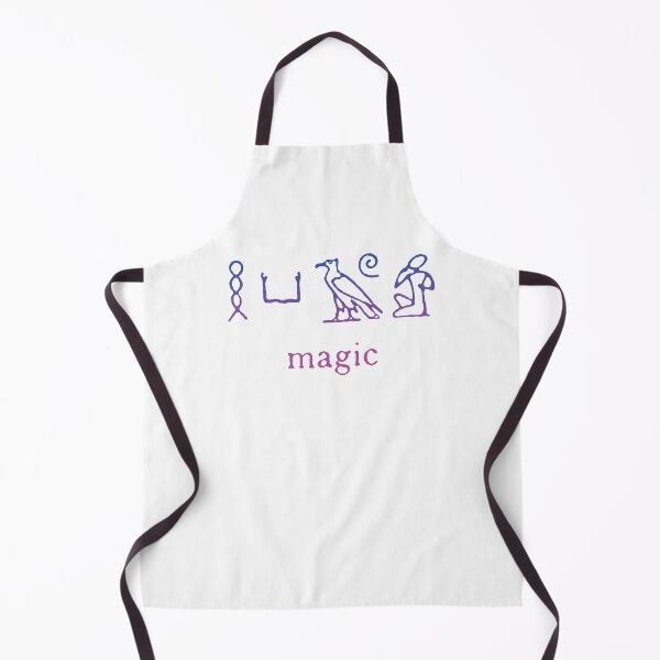 Item preview, Magic in Egyptian hieroglyphs according to E.A. Wallis Budge, purple-blue gradient designed and sold by mariahmcmo.