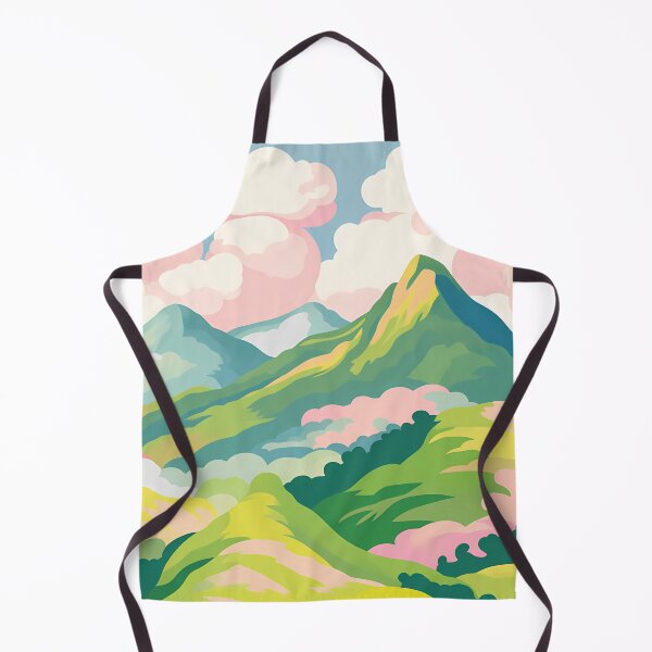 Item preview, Mounts and Clouds in Groovy Style designed and sold by NosandEdgy.