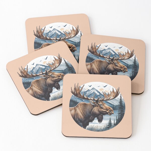 Item preview, Beautiful moose designed and sold by Nolan6.