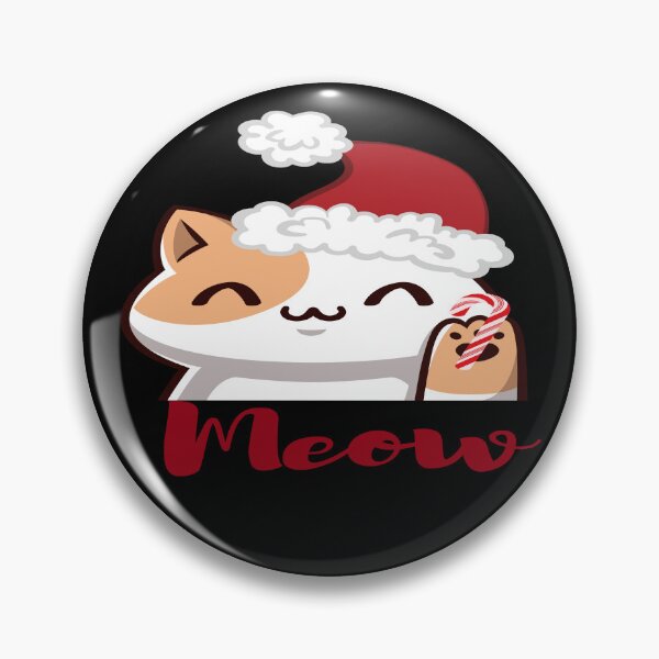 Item preview, A Christmas cat that says meow designed and sold by The-Blue-Feline.