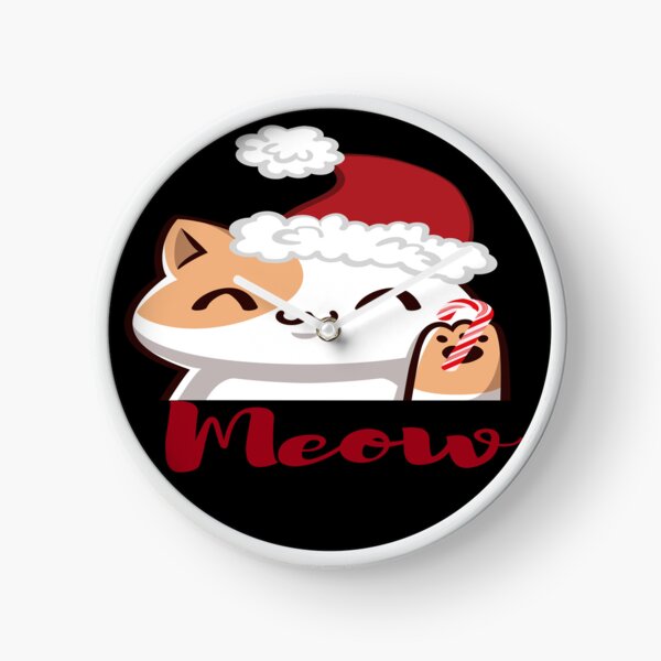 Item preview, A Christmas cat that says meow designed and sold by The-Blue-Feline.