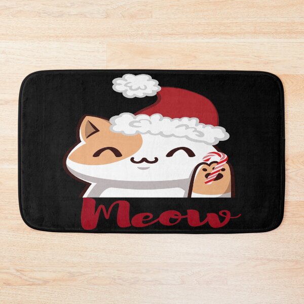 Item preview, A Christmas cat that says meow designed and sold by The-Blue-Feline.