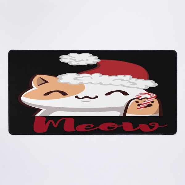 Item preview, A Christmas cat that says meow designed and sold by The-Blue-Feline.