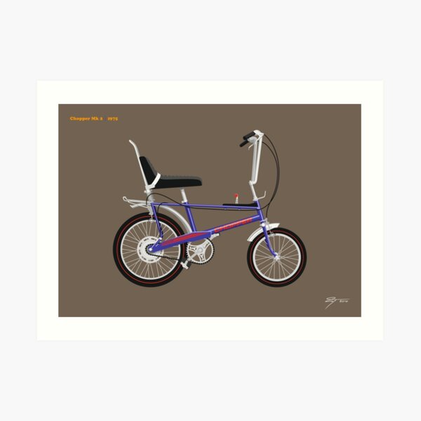 raleigh chopper ultra violet paint