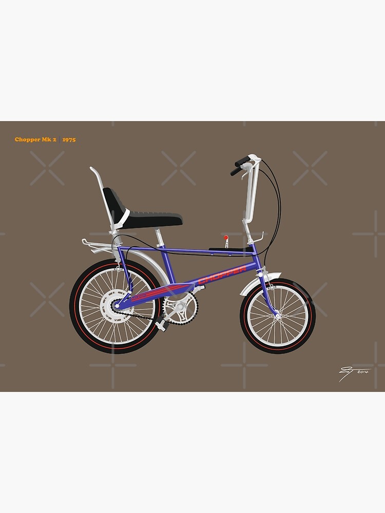 raleigh chopper ultra violet paint