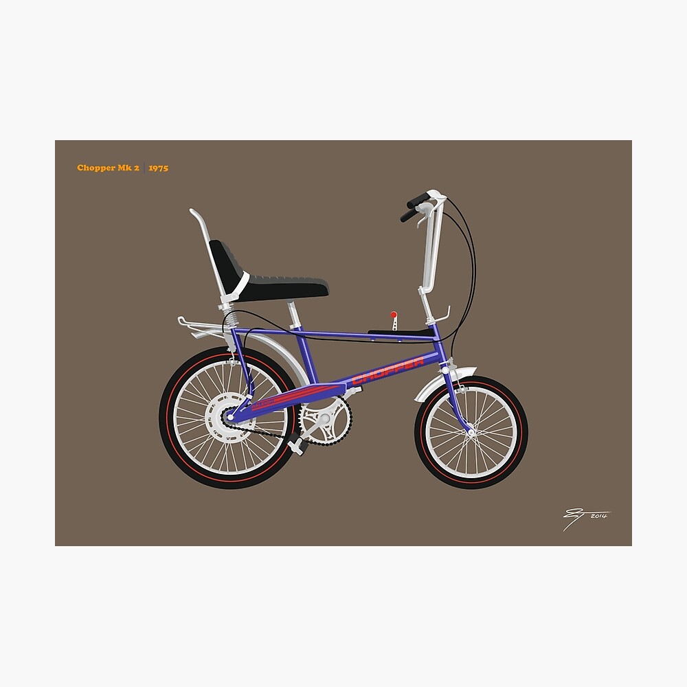 raleigh chopper ultra violet paint