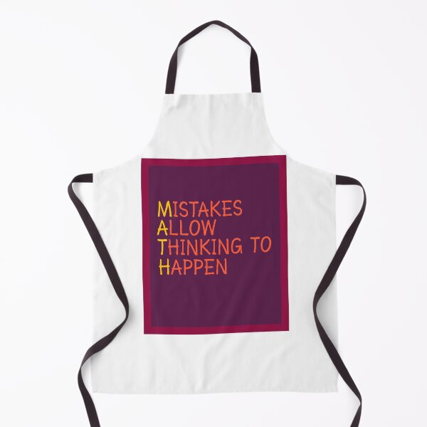 Item preview, Mistakes allow thinking to happen - Math Teacher Quotes Funny maths designed and sold by Preety Padhiyar.