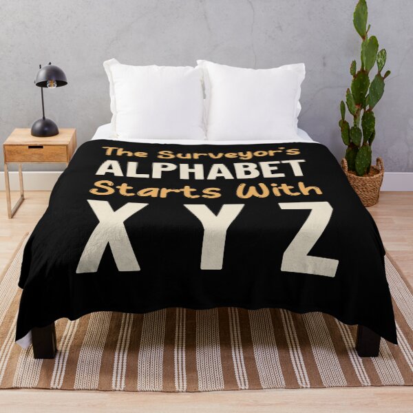 Item preview, The Surveyor's Alphabet Starts With XYZ designed and sold by Marc Molenaar.