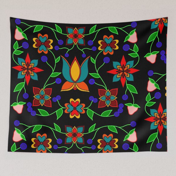 Item preview, Ojibwe Floral designed and sold by Niibidoon.
