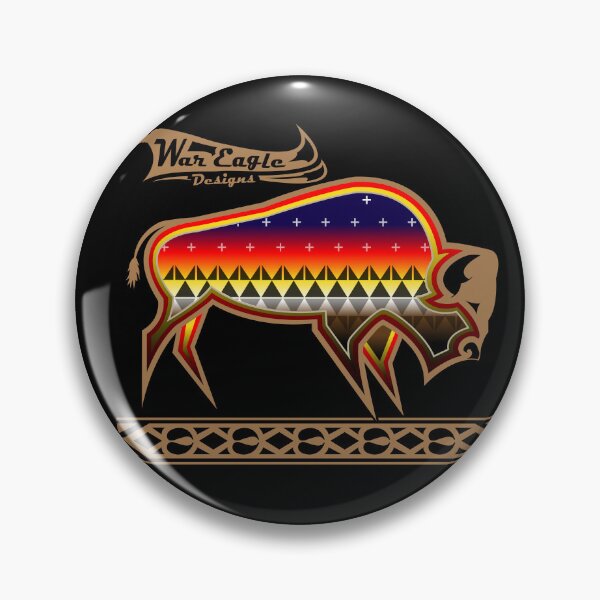Item preview, Protecting the People Brown Buffalo  designed and sold by MelvinWarEagle.