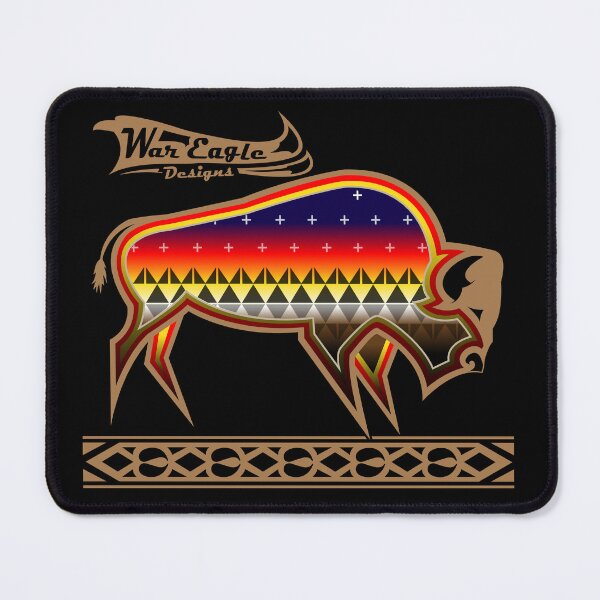 Item preview, Protecting the People Brown Buffalo  designed and sold by MelvinWarEagle.