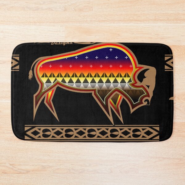 Item preview, Protecting the People Brown Buffalo  designed and sold by MelvinWarEagle.