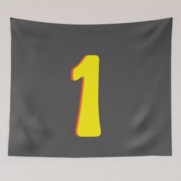 Item preview, Yellow number one - one - one designed and sold by vibeno1.