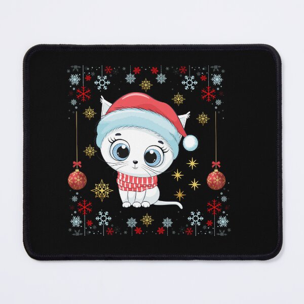 Item preview, Meowy Catmas Funny Holliday decor graphic design designed and sold by Openspace2020.