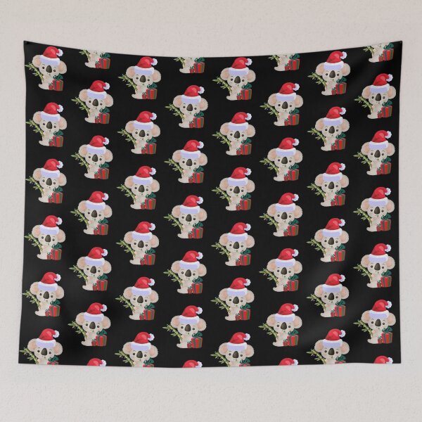 Item preview, xmas koala, xmas aussie, funny xmas with cutie koala designed and sold by NaaEchDesign ⭐⭐⭐⭐⭐.