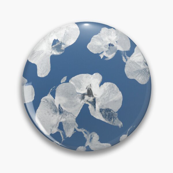 Item preview, Pattern of White Flowers on a Blue Sky designed and sold by Vorterix.
