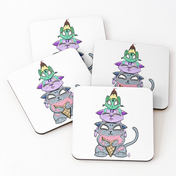 Item preview, Cat-a-cones designed and sold by ArtistryUnknown.