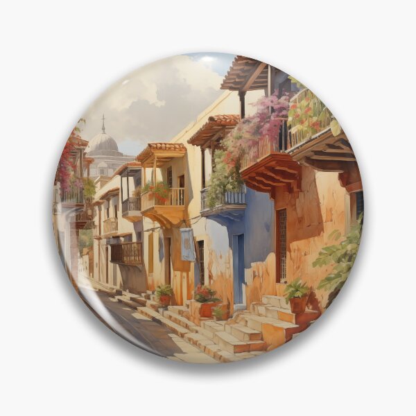 Item preview, balconies flowers colonial cartagena de indias designed and sold by ElColombianito.