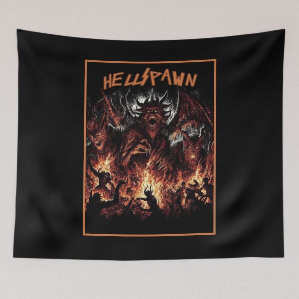 Artikelvorschau, Hellspawn Demons and Devils in Hell Grafik Einzigartiges Design entworfen und verkauft von HeavyHits.