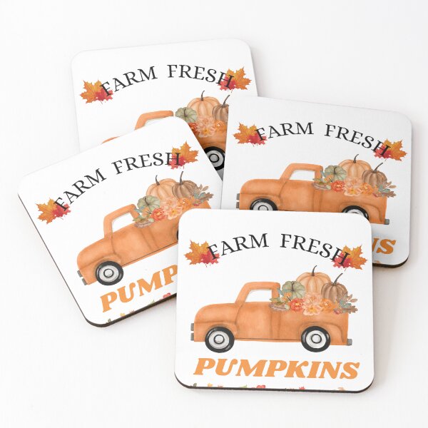 Item preview, FARM FRESH ORANGE ORGANIC PUMPKINS designed and sold by MotiArtTeeshop.
