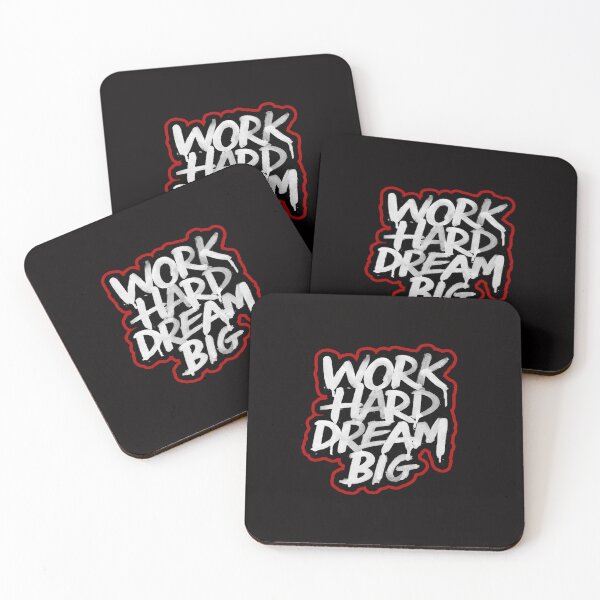 Item preview, work hard dream big designed and sold by Ratatatts.