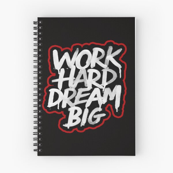 Item preview, work hard dream big designed and sold by Ratatatts.