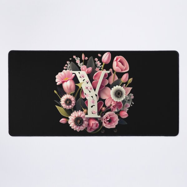 Item preview, Floral monogram letter Y in colorful flowers. designed and sold by LuckyFamily.