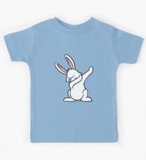 Camiseta para niños Camiseta de Pascua 2018 - Dabbing Bunny Shirt - Camiseta de conejo de Pascua - Dab Shirt