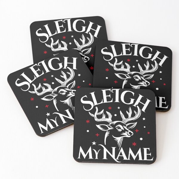 Item preview, Sleigh My Name, Christmas Reindeer designed and sold by 1BPDesigns.