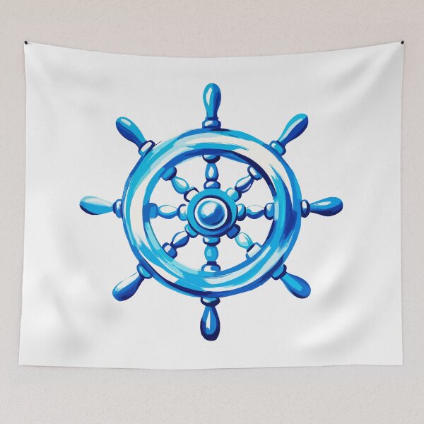 Item preview, Maritime Ship Captain's Wheel designed and sold by BrightTide.