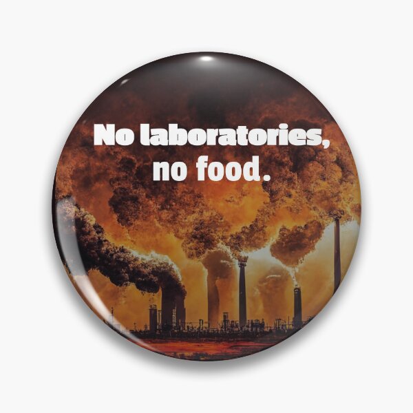Item preview, No Laboratories, No Food designed and sold by Surreallytee.