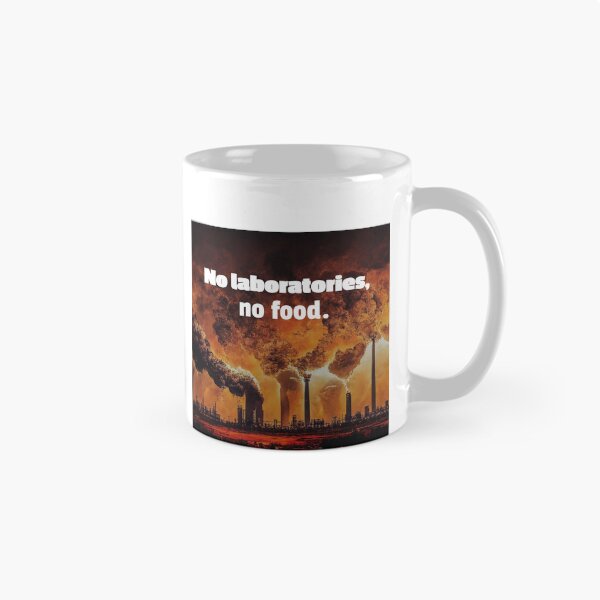 Item preview, Sin laboratorios, sin comida designed and sold by Surreallytee.