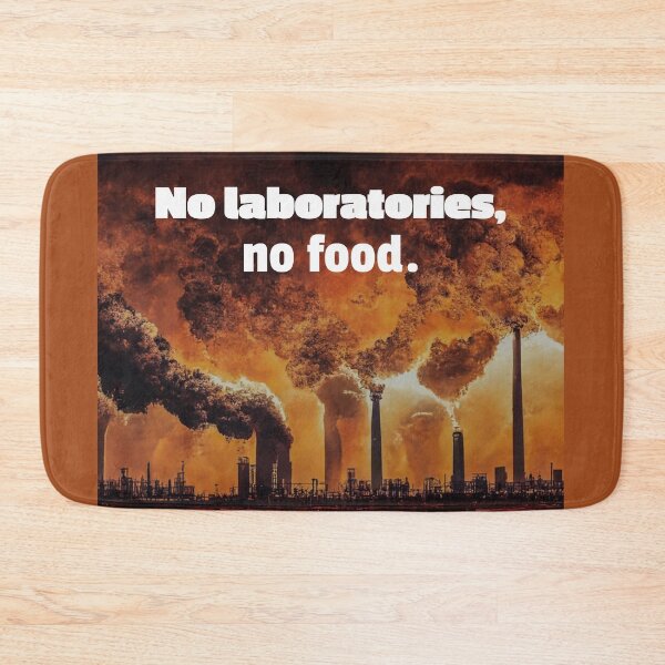Item preview, No Laboratories, No Food designed and sold by Surreallytee.