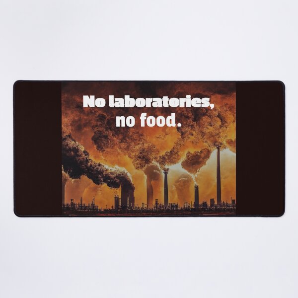 Item preview, No Laboratories, No Food designed and sold by Surreallytee.