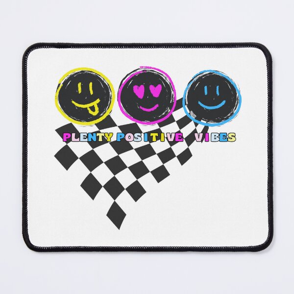 Item preview, PLENTY POSITIVE VIBES - THREE COLORFUL SMILEY FACES designed and sold by plentyvibes.