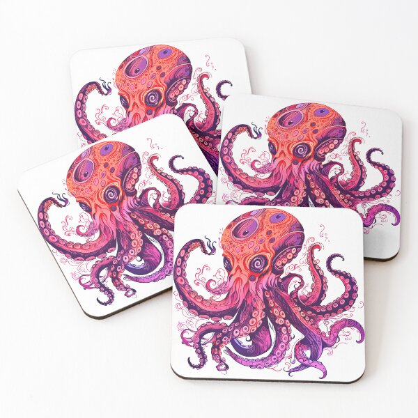 Item preview, Crimson Mystic Octopus designed and sold by DenseColor.