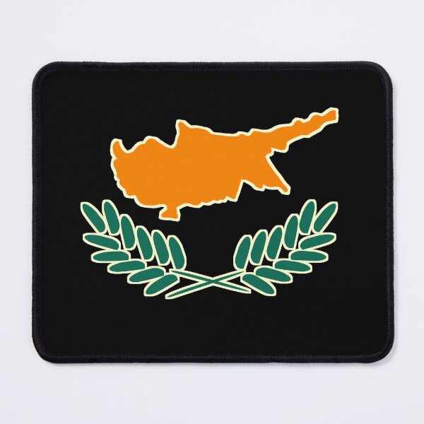 Item preview, Cyprus Flag - Cyprus Travel Flag Map designed and sold by vibeno1.