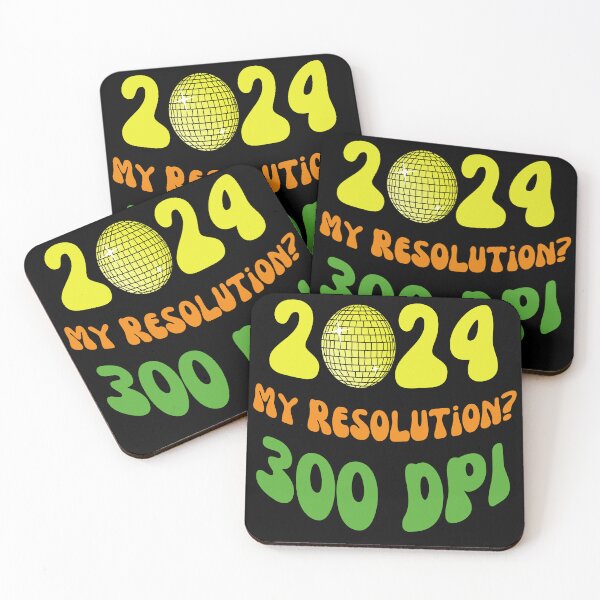 Item preview, 2024 My Resolution? 300 DPI designed and sold by MtValleyDesign.